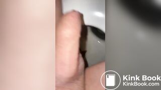 Scat on my cock
