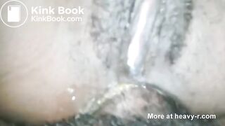 Messy and Dirty Ebony Anal