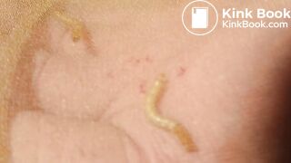 She Kills somes Maggots for more action