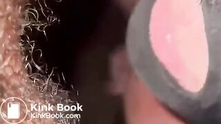 Hairy Young Black Feeder