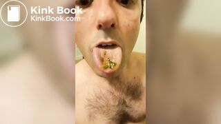licking asian anus and shit eating