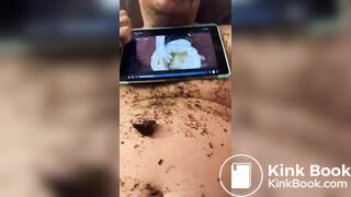 Scat addicted shittytube