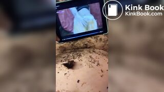 Scat addicted shittytube