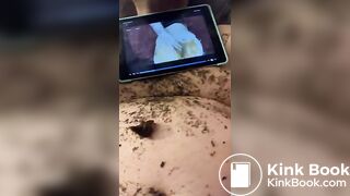 Scat addicted shittytube