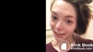Girl farting