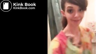 Girl farting