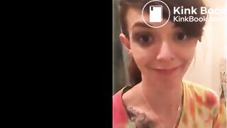 Girl farting