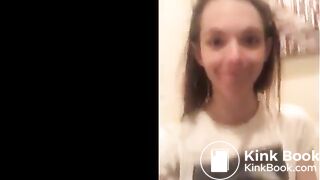 Girl farting