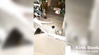 Passed out boy shits all over floor involuntarily