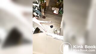 Passed out boy shits all over floor involuntarily