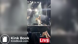 ????????SINGER PISSES ON FAN @CONCERT OMG! LOL1080