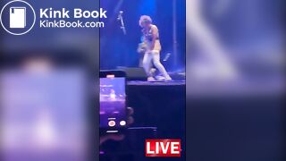????????SINGER PISSES ON FAN @CONCERT OMG! LOL1080