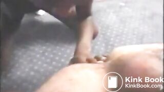 Ebony Butt Monkey Eats Ass and Spit On