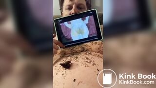 Scat addicted shittytube