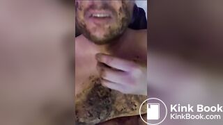 Scat addicted Betty parlour