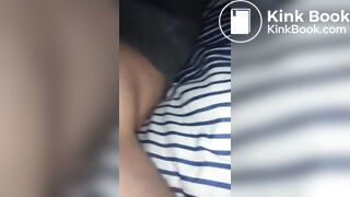 Wife tries to lick shitty ass of husband