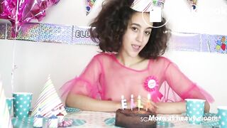 Birthday Girl Takes Shit Cake