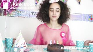 Birthday Girl Takes Shit Cake