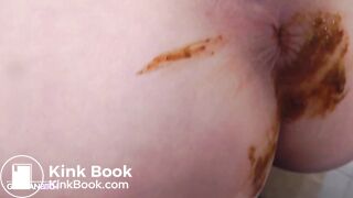 German blonde scat model