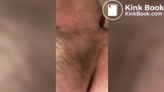 On the toilet