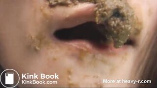 tied scat slave girl