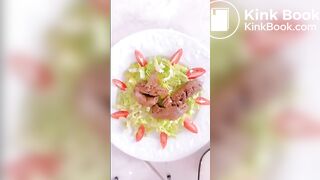 Sissy Slut poop for her lunch