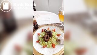 Sissy Slut poop for her lunch