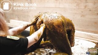 Dung Prison - pegging and fucking in cowshit