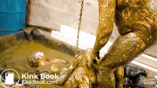 Dung Prison - pegging and fucking in cowshit