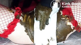 Filled Pussy Both Holes Shit