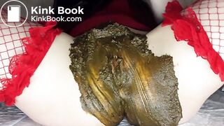 Filled Pussy Both Holes Shit