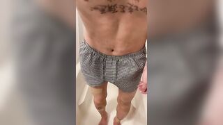 Asian guy's masturbation