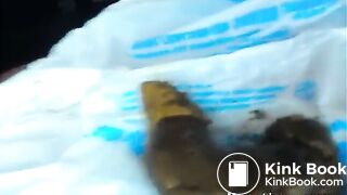 Creamy pussy scat