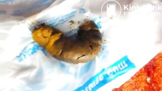 Creamy pussy scat