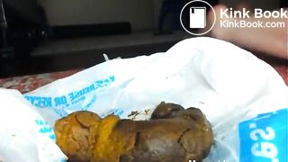Creamy pussy scat