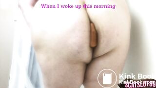 Shitting Out My Anal Slink