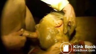Fat Slag Sucks Shitty Cock in Scat Nightmare