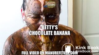 Bettys Chocolate Banana - Scat masturbate
