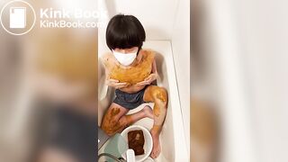 Asian guy's second scat video (Part 1)