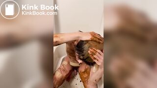 Asian guy's first scat video  (Part 4)