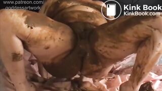 BBW,Chubby Girl SCat Messy