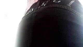 Pink plastic pants poop