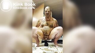 Shit smearing all over me