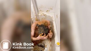 Asian guy's second scat video (Part 5)