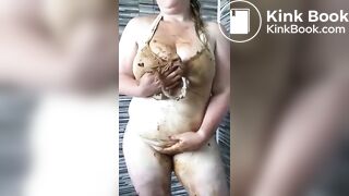 filthy chubby scat girl - 1