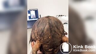 Asian Crossdresser's shit shampoo(Part 4)