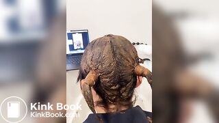 Asian Crossdresser's shit shampoo(Part 4)