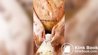 Asian guy's messy masturbation (Part 2)