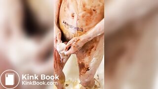 Asian guy's messy masturbation (Part 2)