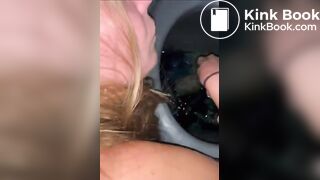 Scat shit eating slave